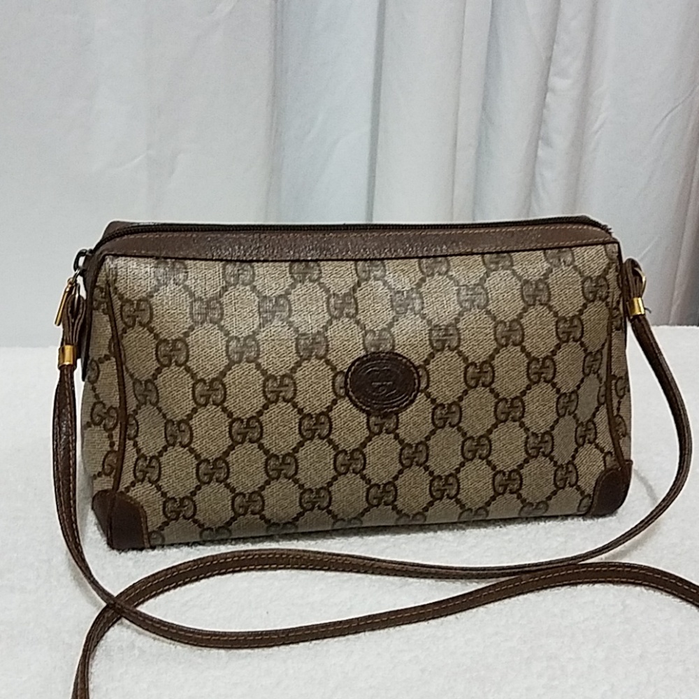 Vintage Authentic Gucci Crossbody Bag